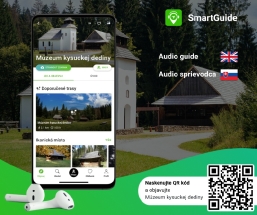 Návštevníkov po Múzeu kysuckej dediny prevedie aj digitálny audio sprievodca SmartGuide