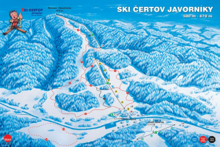 Lyžiarske strediská u obce Dohňany